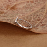 Sterling Silver Jam Biscuit Enamel Dainty Ring