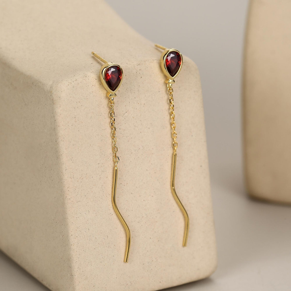 Sterling Silver Balloon Dangle Stud Earrings, Silver or Gold, Red Balloon Earrings, Cute and Quirky Design