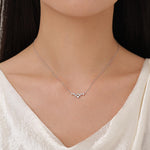 Constellation CZ Cluster Charm Necklace
