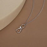 Sterling Silver Stethoscope Necklace