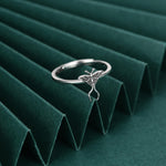 Sterling Silver Luna Moth Ring