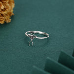 Sterling Silver Luna Moth Ring