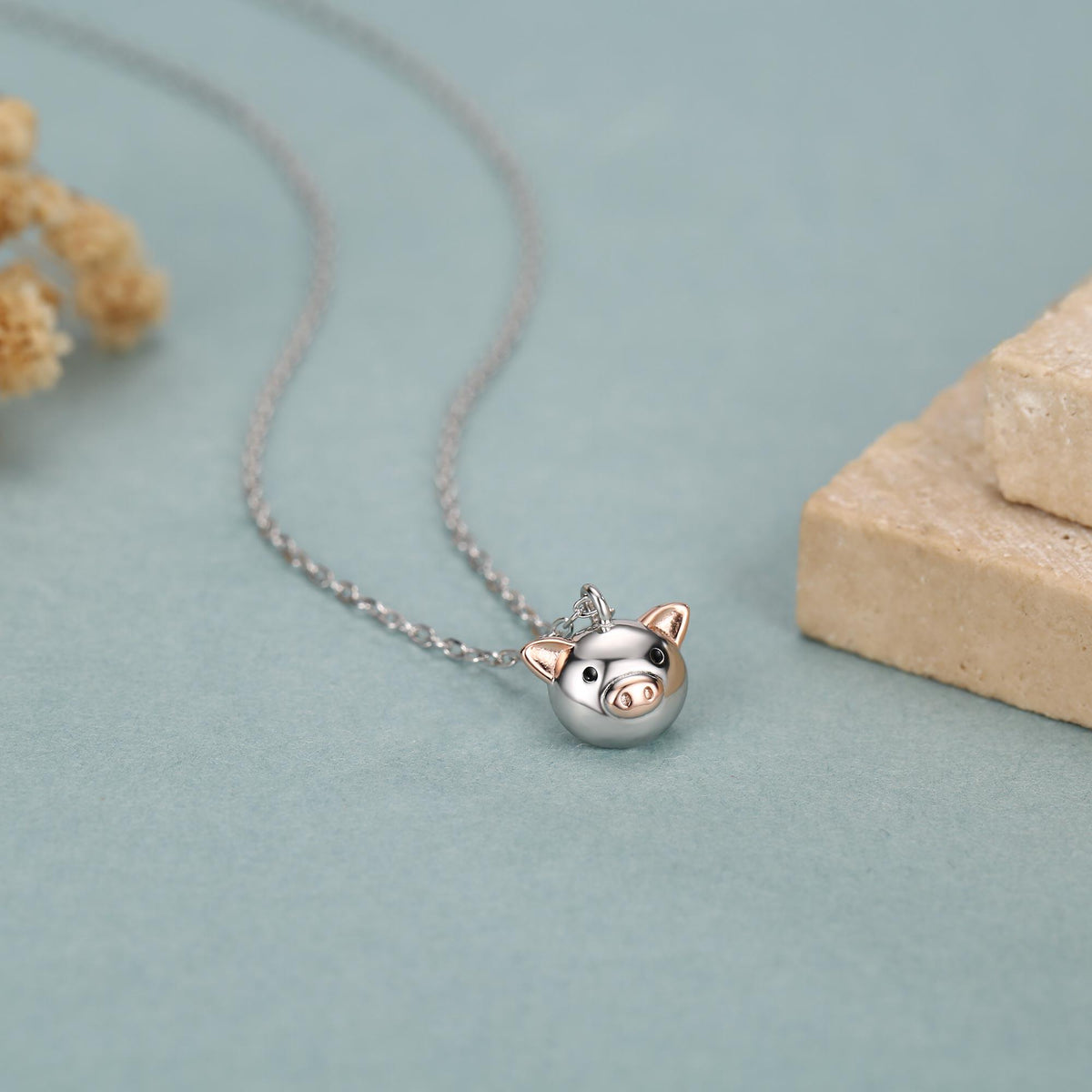 Piglet Pendant Necklace
