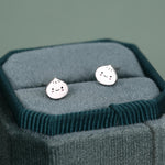 Sterling Silver Bao Bun Earrings, Silver or Gold, Dumpling Earrings, Kawaii Bao Earrings, Cute and Fun Food Jewellery, Quirky Bao Earrings