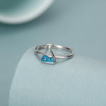 Sterling Silver Chemistry Flask Ring