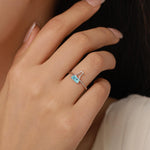 Sterling Silver Chemistry Flask Ring