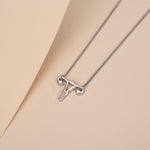 Sterling Silver Female Anatomy Necklace
