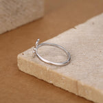 Sterling Silver Stethoscope Ring
