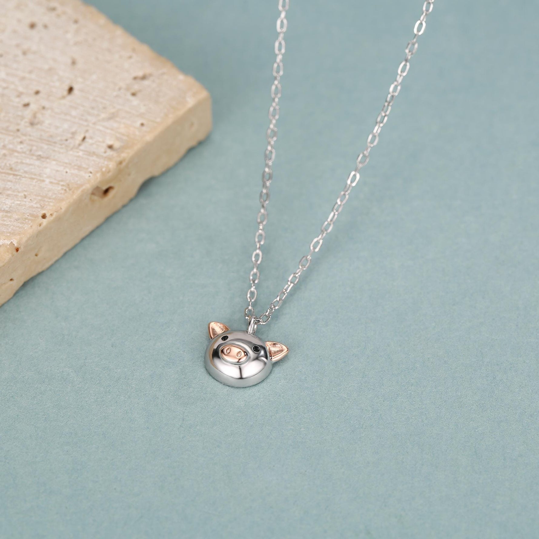 Piglet Pendant Necklace