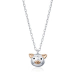 Piglet Pendant Necklace