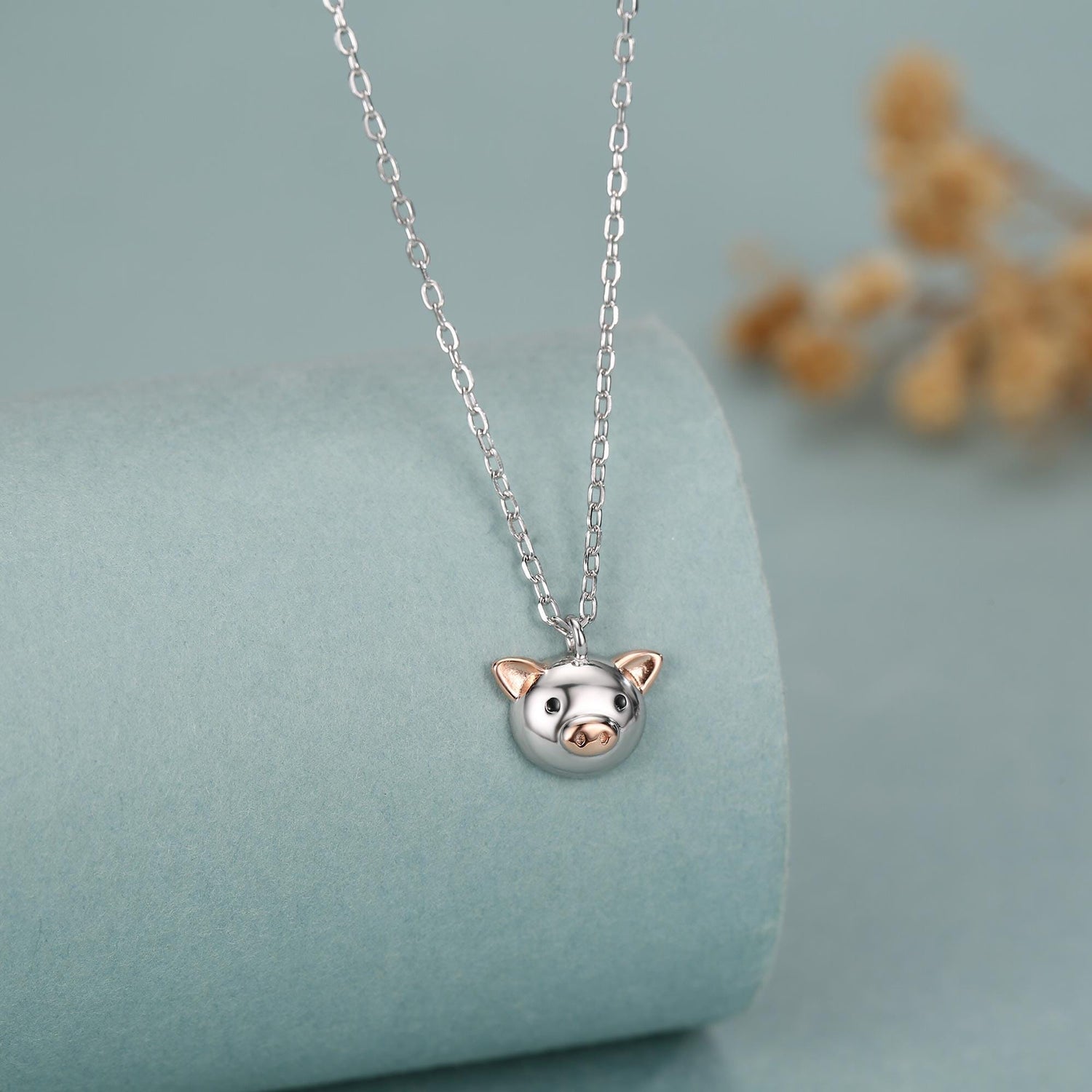 Piglet Pendant Necklace