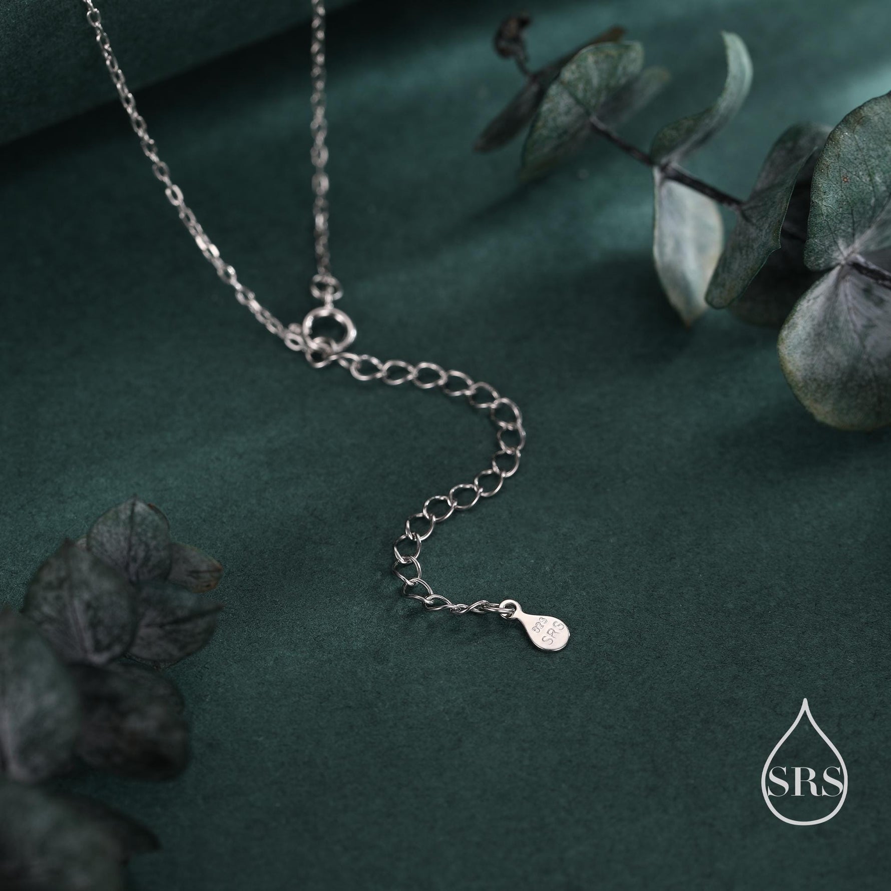 Sterling Silver Flying Heron/Crane Bird Necklace