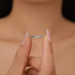 Sterling Silver DNA Helix Ring