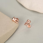 Tooth Flat Back Stud Earrings