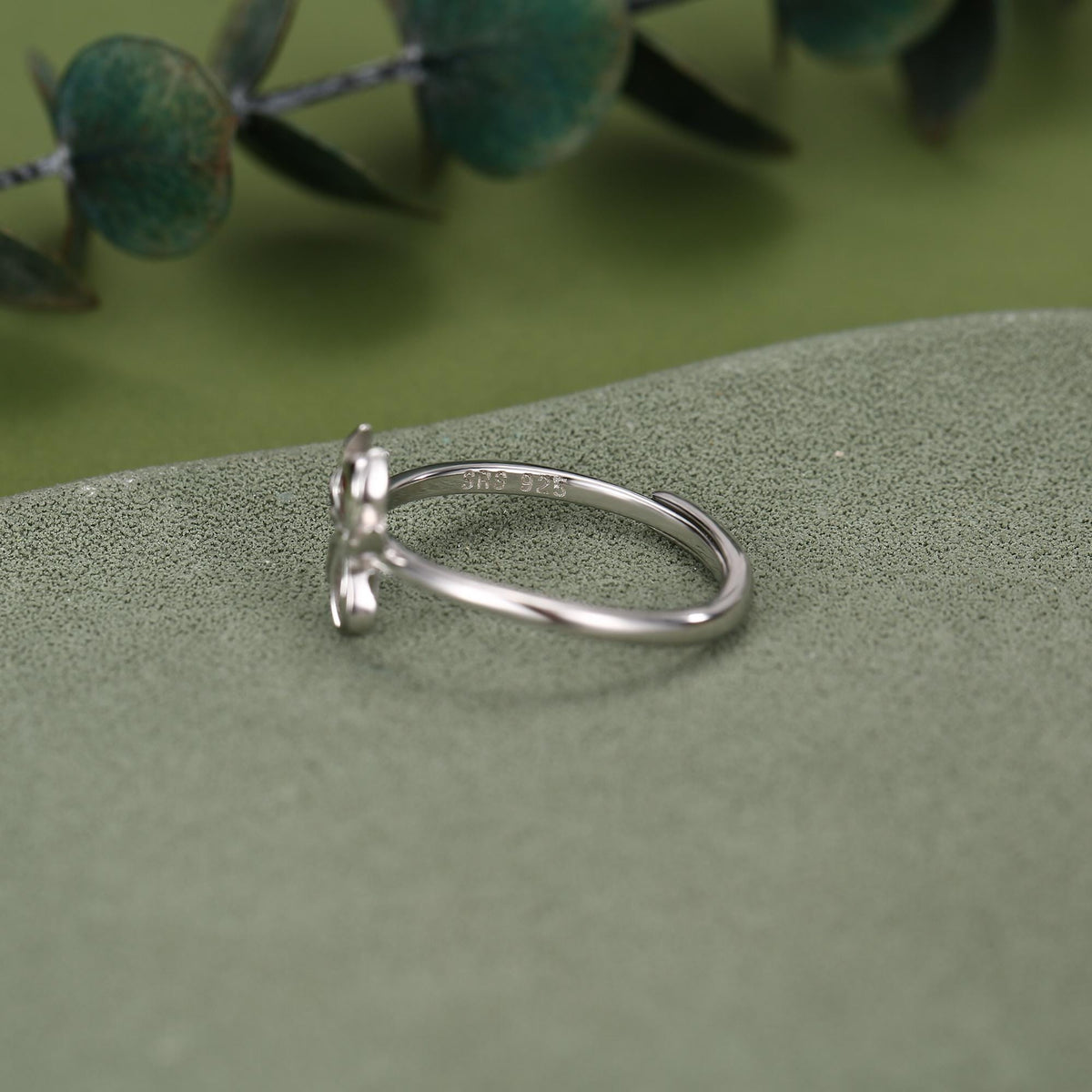 Sterling Silver Black Widow Spider Ring