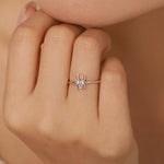 Sterling Silver Black Widow Spider Ring