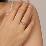 Sterling Silver Black Widow Spider Ring