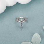 Sterling Silver Dragon Ear Cuff Piercing Free Ear Wrap