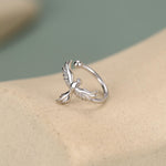 Sterling Silver Phoenix Ear Cuff Piercing Free Ear Wrap