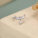 Sterling Silver Phoenix Ear Cuff Piercing Free Ear Wrap