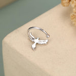Sterling Silver Phoenix Ear Cuff Piercing Free Ear Wrap