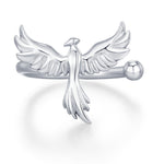 Sterling Silver Phoenix Ear Cuff Piercing Free Ear Wrap
