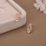 Sterling Silver Female Anatomy Stud Earrings