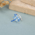 Sterling Silver Blue Glaucus Sea Slug Ear Cuff No Piercing Required