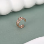 Sterling Silver Criss Cross Ear Cuff