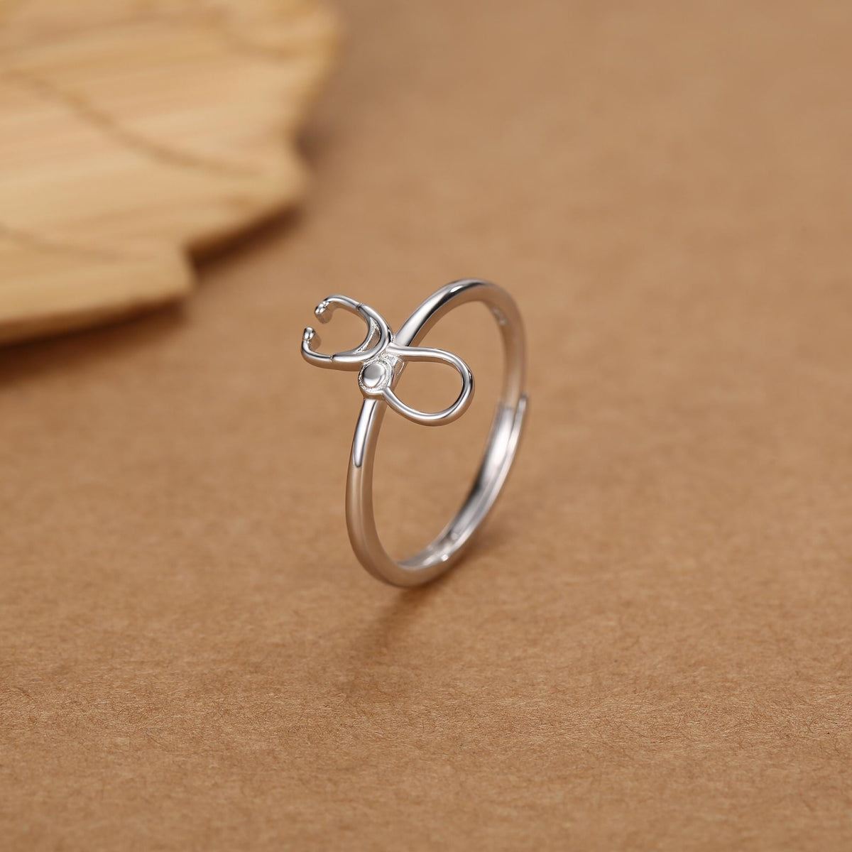 Sterling Silver Stethoscope Ring