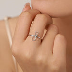 Sterling Silver Stethoscope Ring