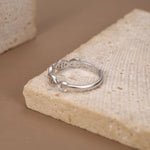 Sterling Silver DNA Helix Ring