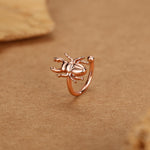 Sterling Silver Beetle Ear Cuff Piercing Free Ear Wrap