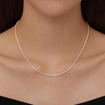 Sterling Silver Sparkle Chain Necklace, Margarita Chain Necklace or Bracelet, Various Length, Sparkly Chain Necklace, Sparkling Chain