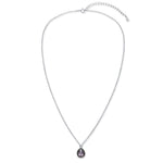 Black Freshwater Pearl Pendant Necklace
