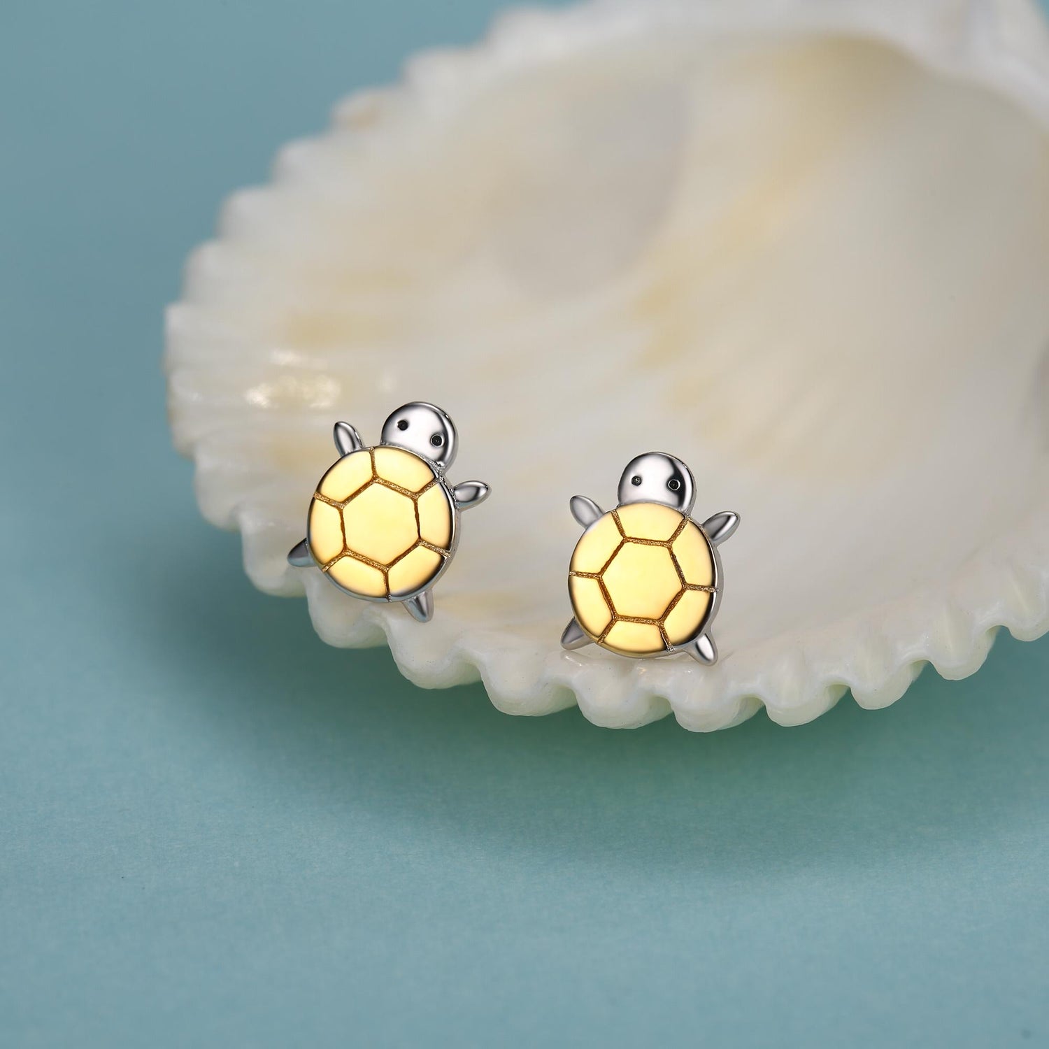 Turtle Stud Earrings