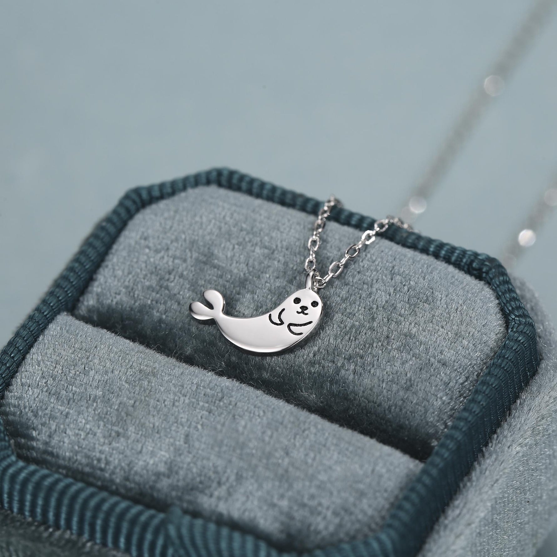 Cute Seal Pendant Necklace