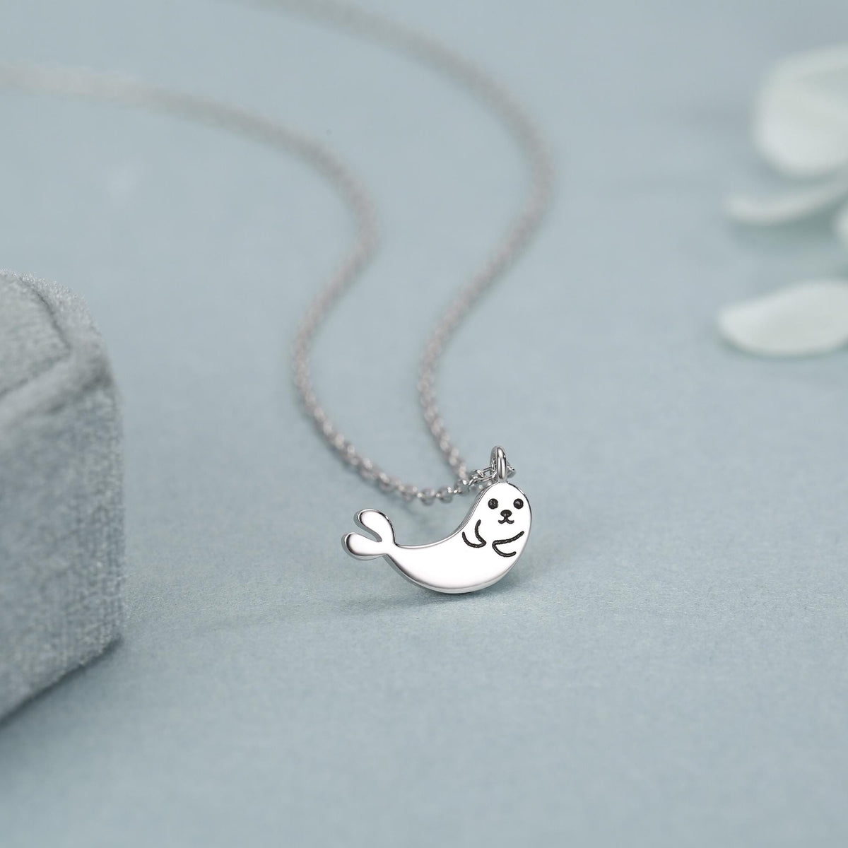 Cute Seal Pendant Necklace