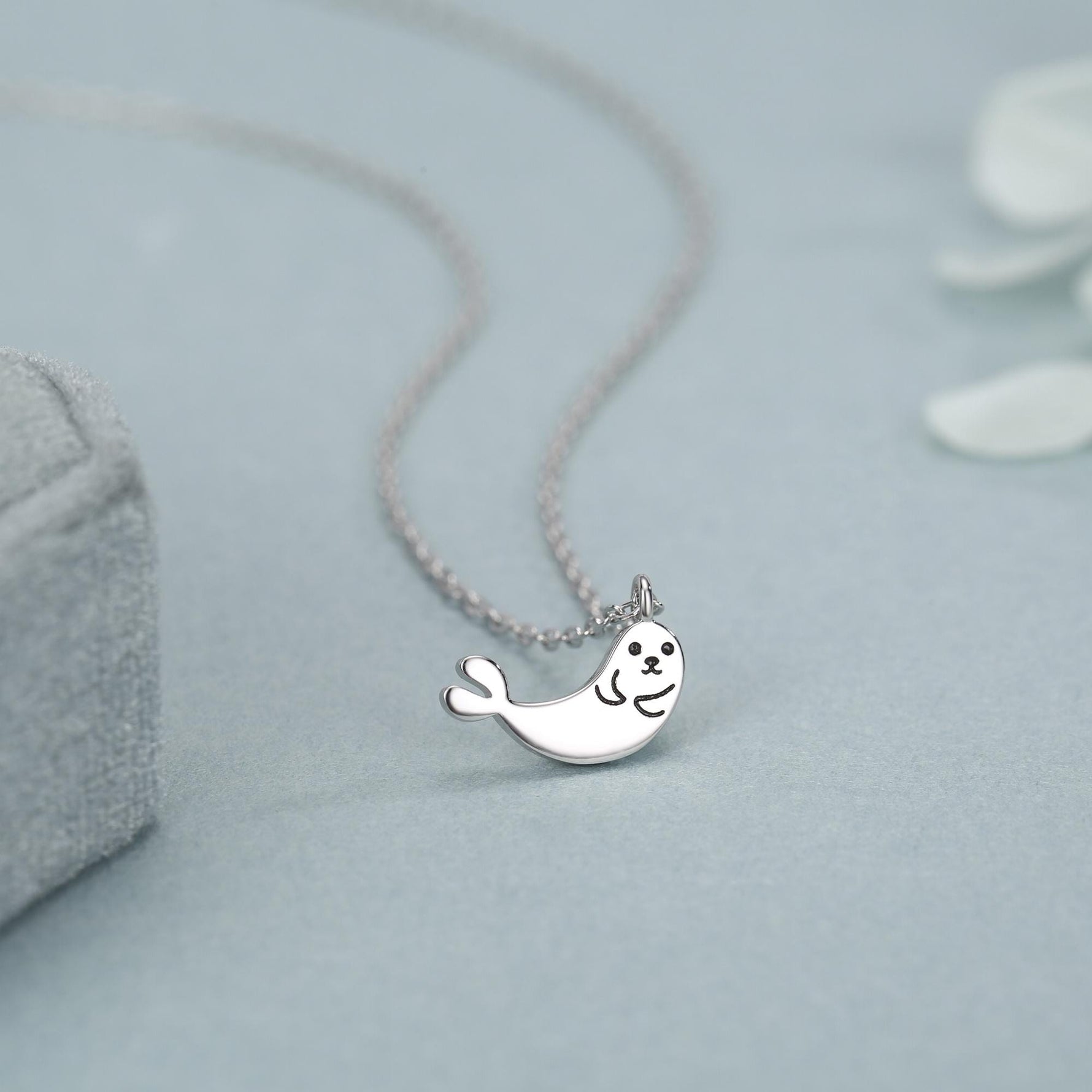 Cute Seal Pendant Necklace