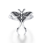 Sterling Silver Luna Moth Ear Cuff