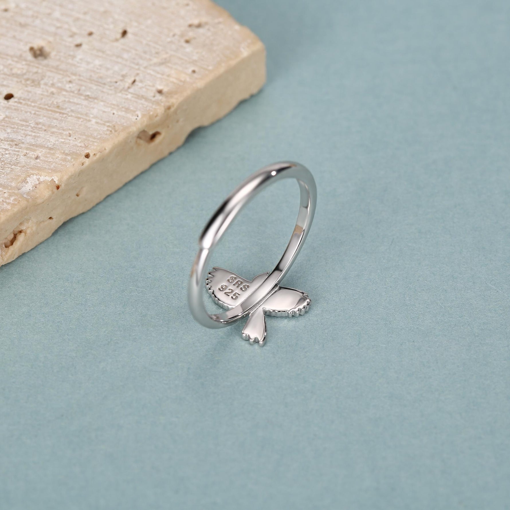 Sterling Silver Magpie Ring