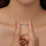 Sterling Silver Interlocking Ring