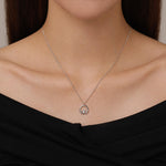 Sterling Silver Claddagh Pendant Necklace