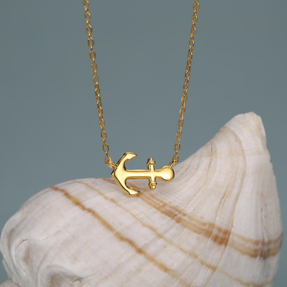 Anchor Charm Necklace
