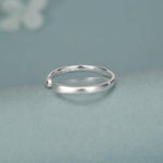 Sterling Silver Cat Paw Hug Adjustable Ring