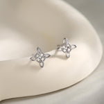Sterling Silver Celtic Knot Stud Earrings