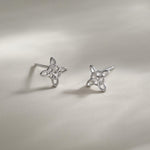 Sterling Silver Celtic Knot Stud Earrings