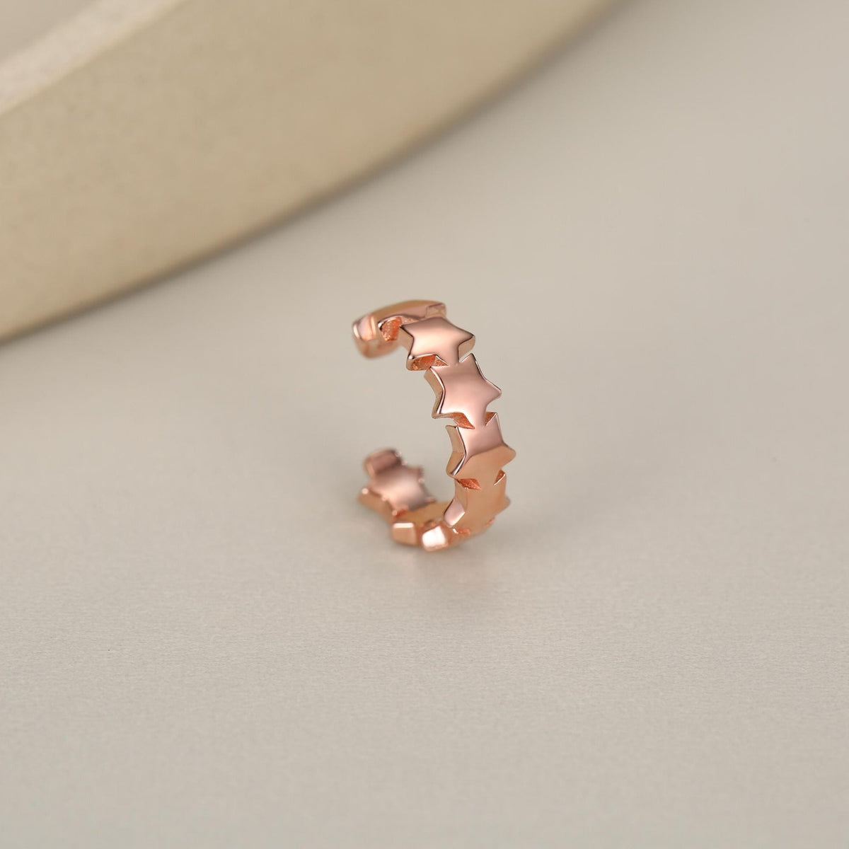 Sterling Silver Starband Ear Cuff