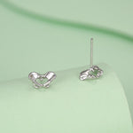 Sterling Silver Pelvis Stud Earrings