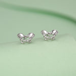 Sterling Silver Pelvis Stud Earrings
